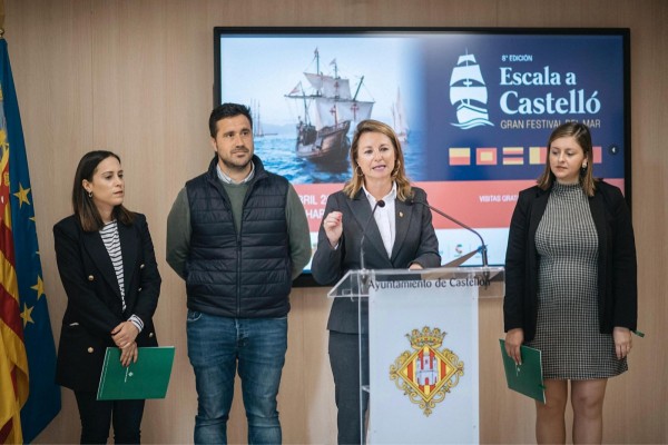 Cifra récord de 13 navíos: Escala a Castelló busca superar los 106.000 visitantes de 2024