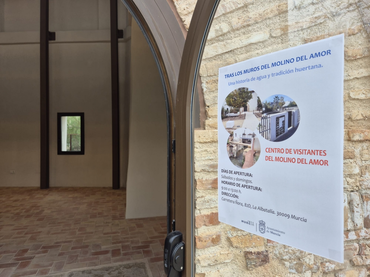 Molino del Amor. - Foto: AYUNTAMIENTO DE MURCIA Molino del Amor.