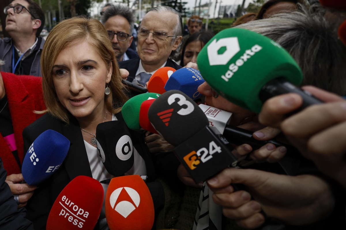 La exconsellera de Justicia e Interior de la Generalitat, Salomé Pradas.