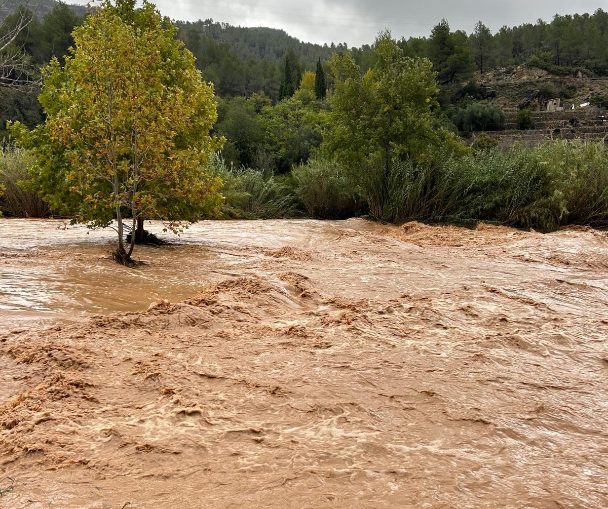 Imagen del río Millars a su paso por Montanejos este martes. Foto: CASTELLÓN PLAZA - 