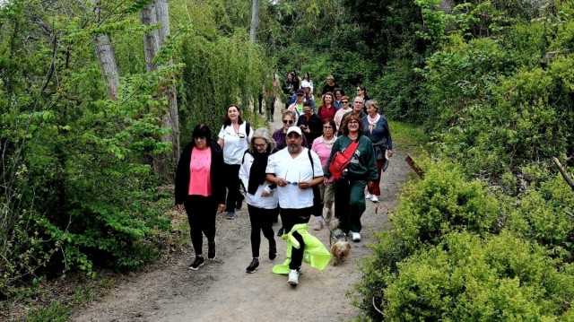 Una numerosa marcha saludable cierra los actos de la Semana de la salud de 2025 en Burriana