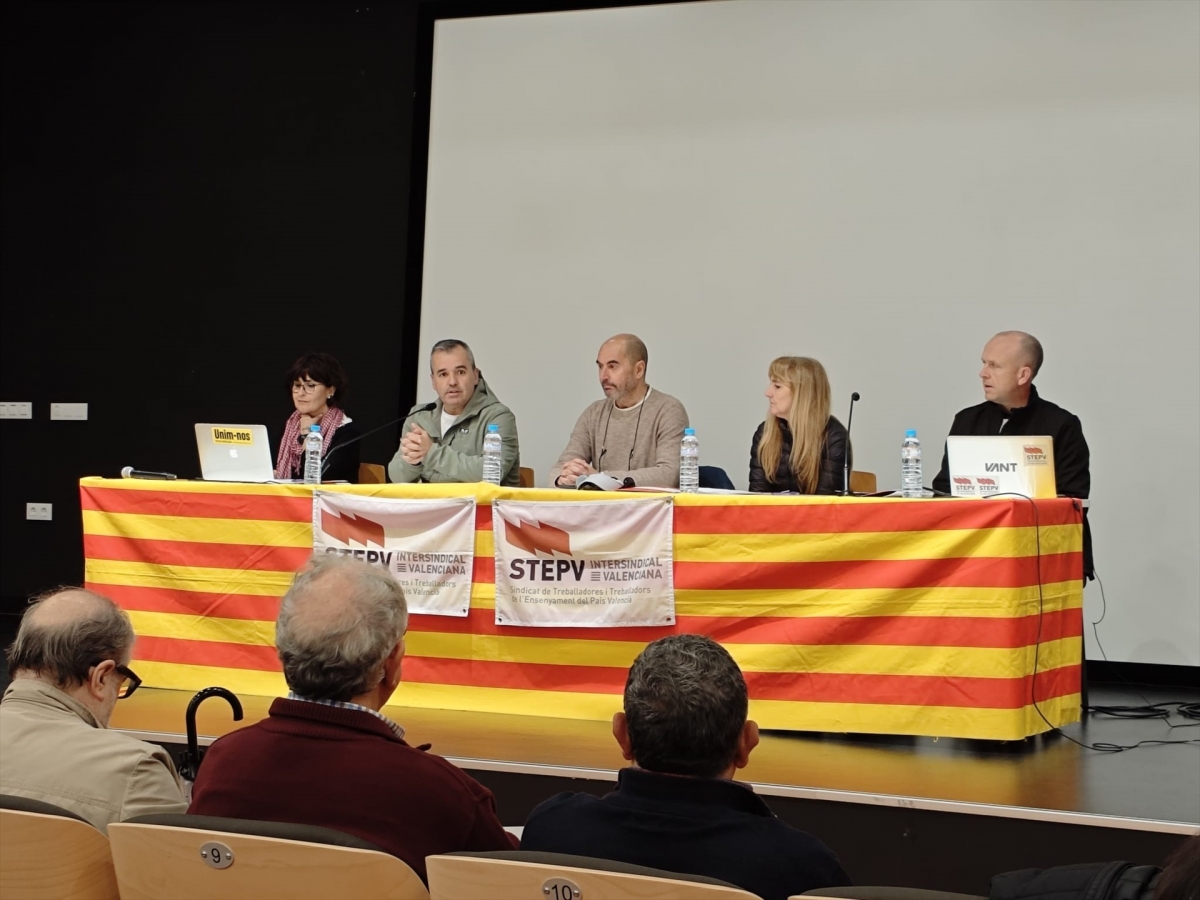 STEPV homenajea en Aspe al profesor y sindicalista Melchor Botella en el 30 aniversario de su muerte