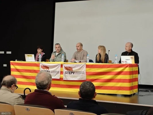 STEPV homenajea en Aspe al profesor y sindicalista Melchor Botella en el 30 aniversario de su muerte