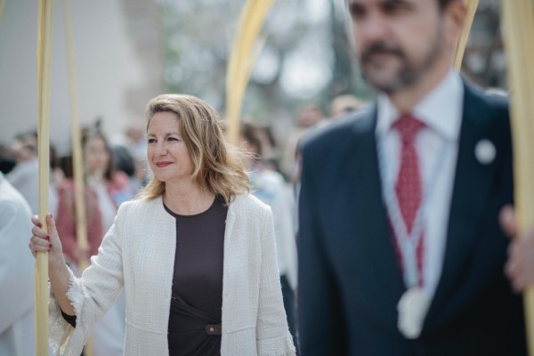 La Basílica del Lledó acoge la tradicional bendición y misa del Domingo de Ramos en Castelló