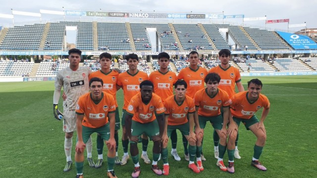 Empate con goles del VCF Mestalla en la visita al Lleida CF (2-2)