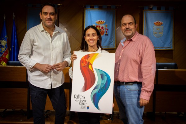 'Flames', de David Arnau, será el cartel anunciador de las Fallas de Burriana 2025
