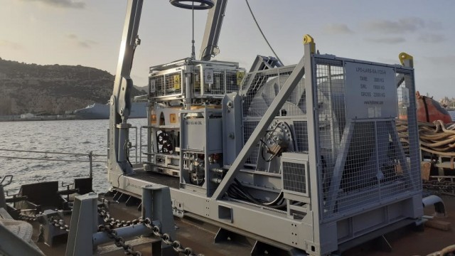 La Armada invierte 800.000 euros en mantener y mejorar su vehículo subacuático Seaeye Leopard
