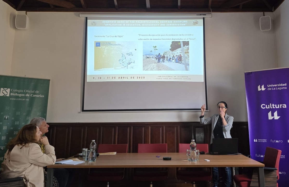 El Mupe deja su huella en un seminario internacional sobre el patrimonio paleontológico