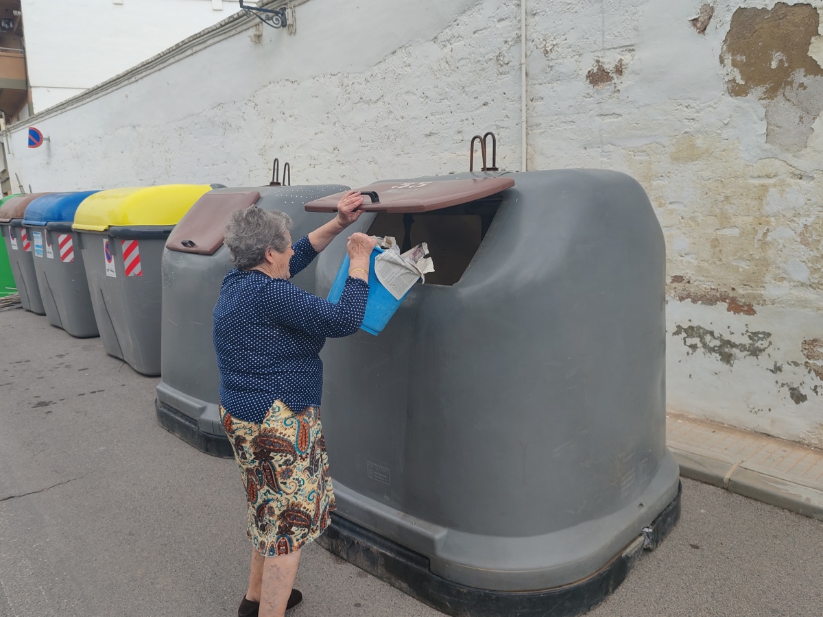 Los contenedores de Canet d'En Berenguer - Foto: AYUNTAMIENTO DE CANET D'EN BERENGUER