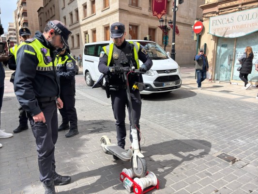 Castelló suma más de 1.000 sanciones a patinetes eléctricos desde enero de 2024