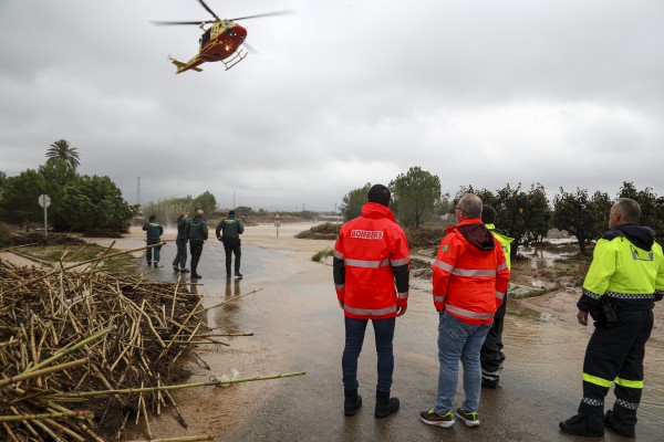 La Diputació de València despliega efectivos de emergencia para ayudar a los municipios afectados