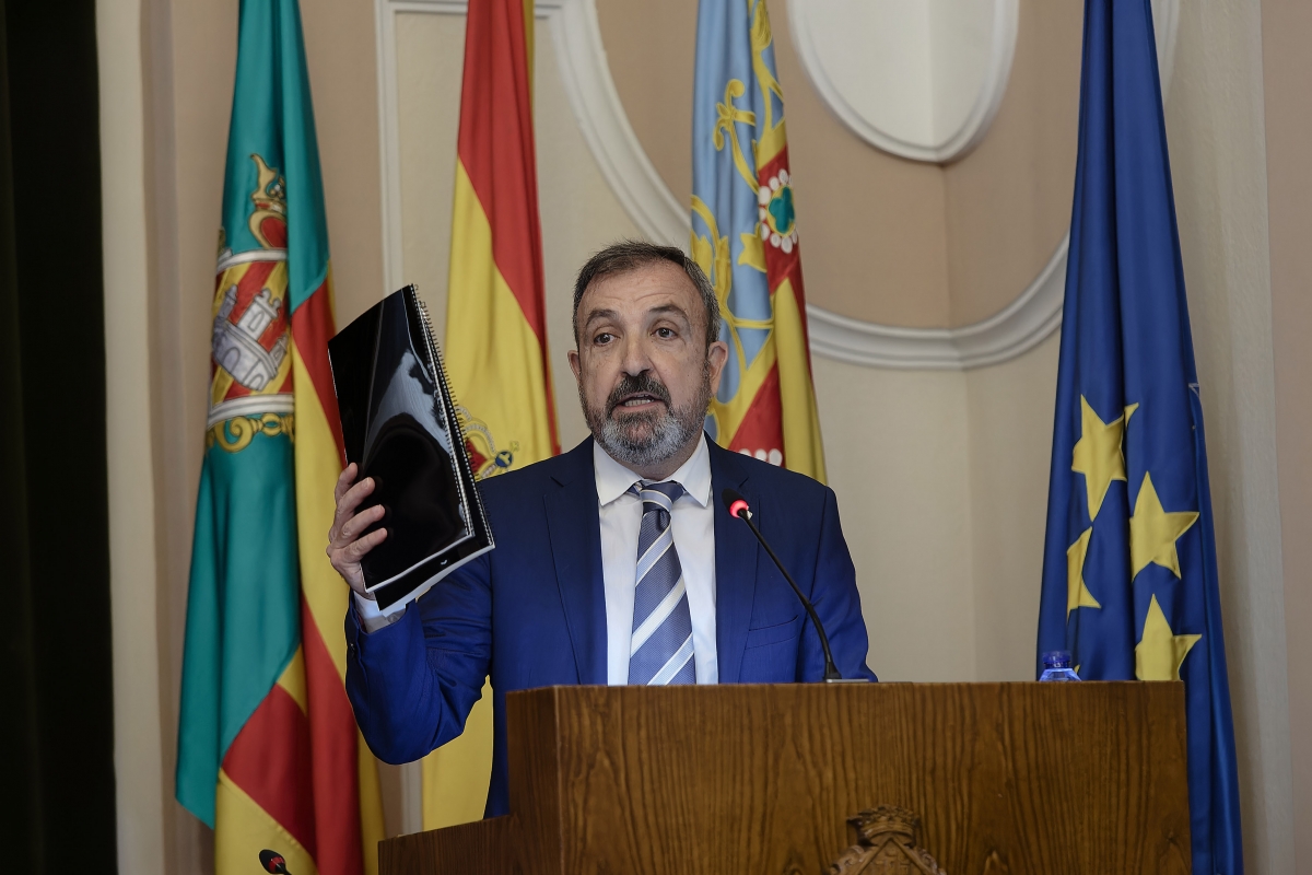 El concejal de Hacienda, Juan Carlos Redondo.