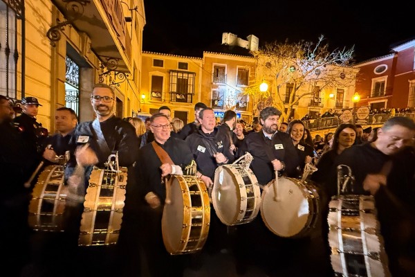 Así fue la mágica Noche de los Tambores en Mula