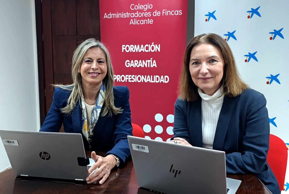 CaixaBank y el Colegio de Administradores de Fincas de  Alicante firman un convenio de colaboración para atender las  necesidades financieras del colectivo