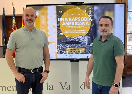 La rapsodia americana del Ateneo Musical Schola Cantorum i Javier Eguilor harán vibrar a la Vall d’Uixó