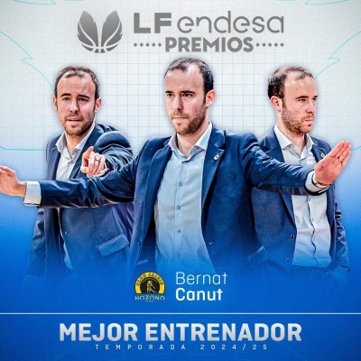 Bernat Canut es el mejor entrenador de la LF Endesa y Aina Ayuso está en el quinteto ideal