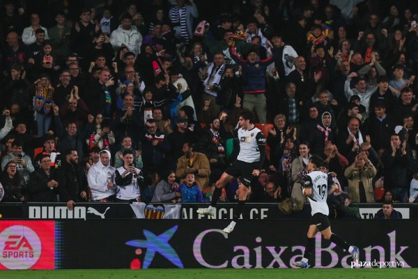 El Valencia, segundo equipo con más goles en 'juego dinámico' en la segunda vuelta
