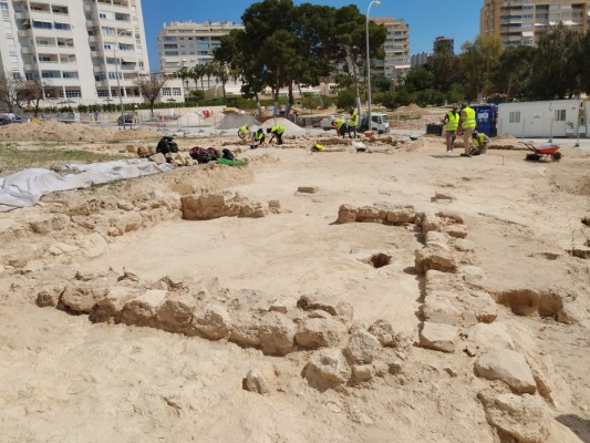 Alicante musealizará la villa romana asociada a Lucentum hallada en La Almadraba