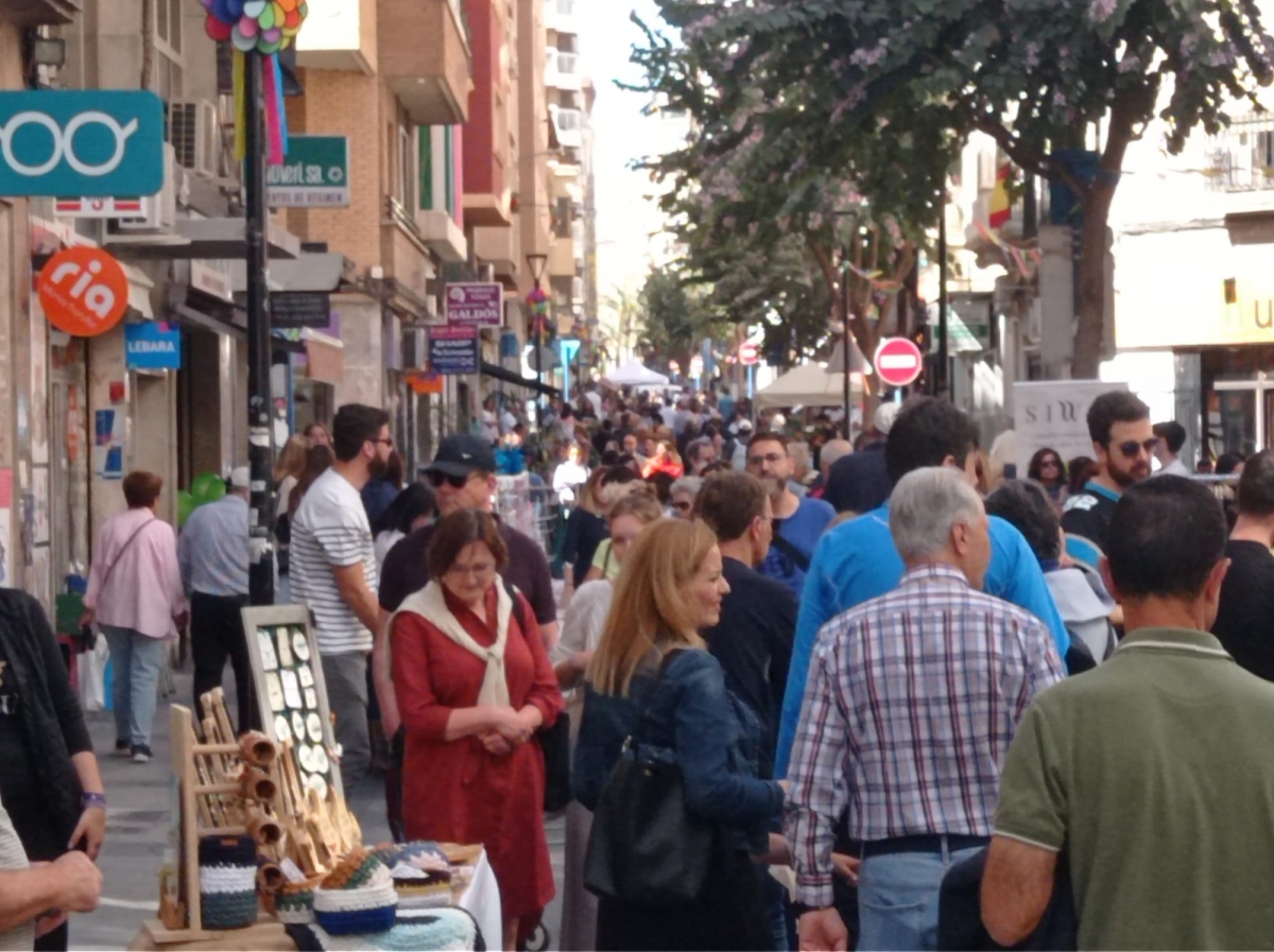 La dinamización comercial en Alicante: festival de primavera en Quintana el 10 de mayo