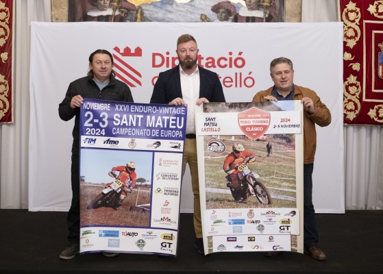 La Diputación impulsa el Campeonato de Europa y de España de TT Clásico y Enduro Infantil

