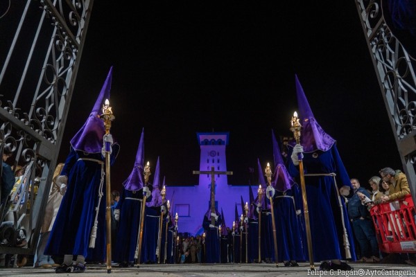 Cartagena vibra un año más con el Encuentro en la madrugada del Jueves al Viernes Santo
