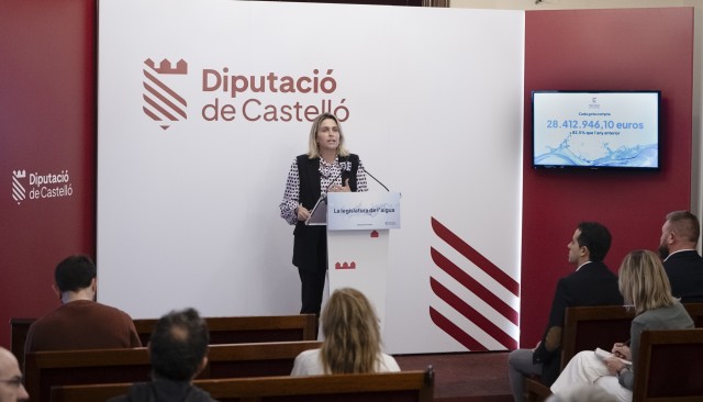 Más de 28 millones y cuatro líneas de actuación: la Diputación prioriza los recursos hídricos para 2025