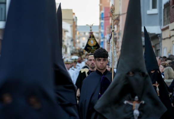 Procesión de Viernes Santo en la Semana Santa Marinera de València de 2025