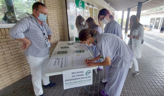 CSIF solicita reunirse con Mazón para implantar la figura de la enfermera escolar en la Comunitat 