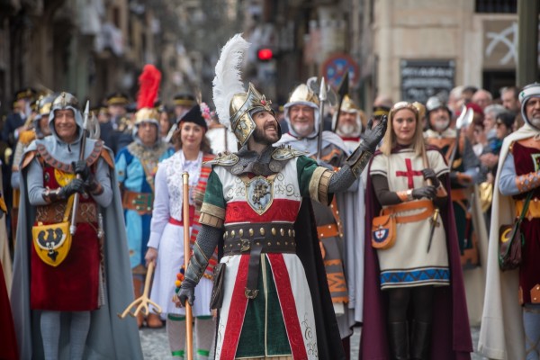 Desfile de la Gloria en Alcoy