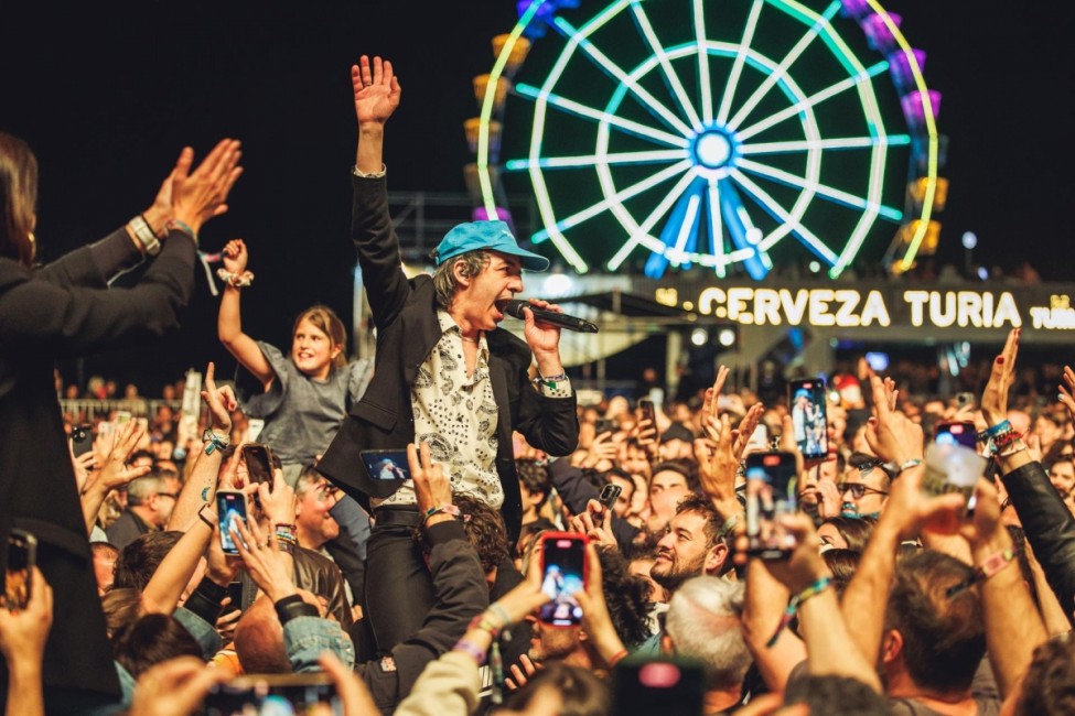 Marc Ros, cantante de Sidonie, fotografiado por Javier Bragado en SanSan 2025 - 