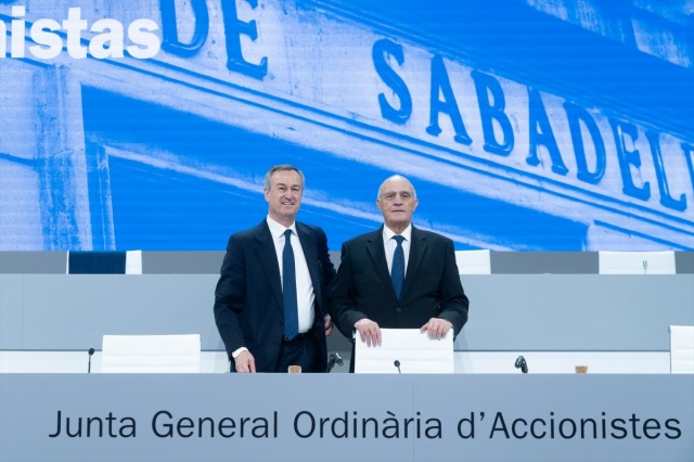 Sabadell ejecuta casi el 14% de su programa de recompra de acciones de 755 millones de euros