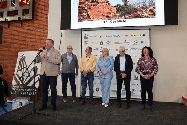 La Feria de Minerales de La Unión bate un récord de visitantes y aspira a ser internacional