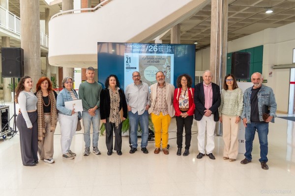 Andrea Rizzi, Manuel Rivas, Cristina Monge y Rosa Montero, invitados en Cartagena Piensa