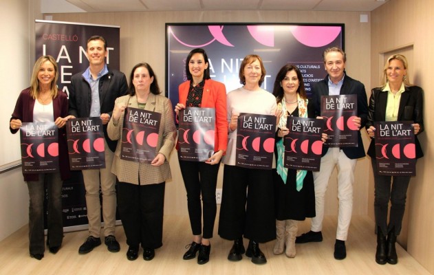 Més de 120 propostes variades i 500 artistes: la Nit de l'Art projecta 80 escenaris urbans a Castelló