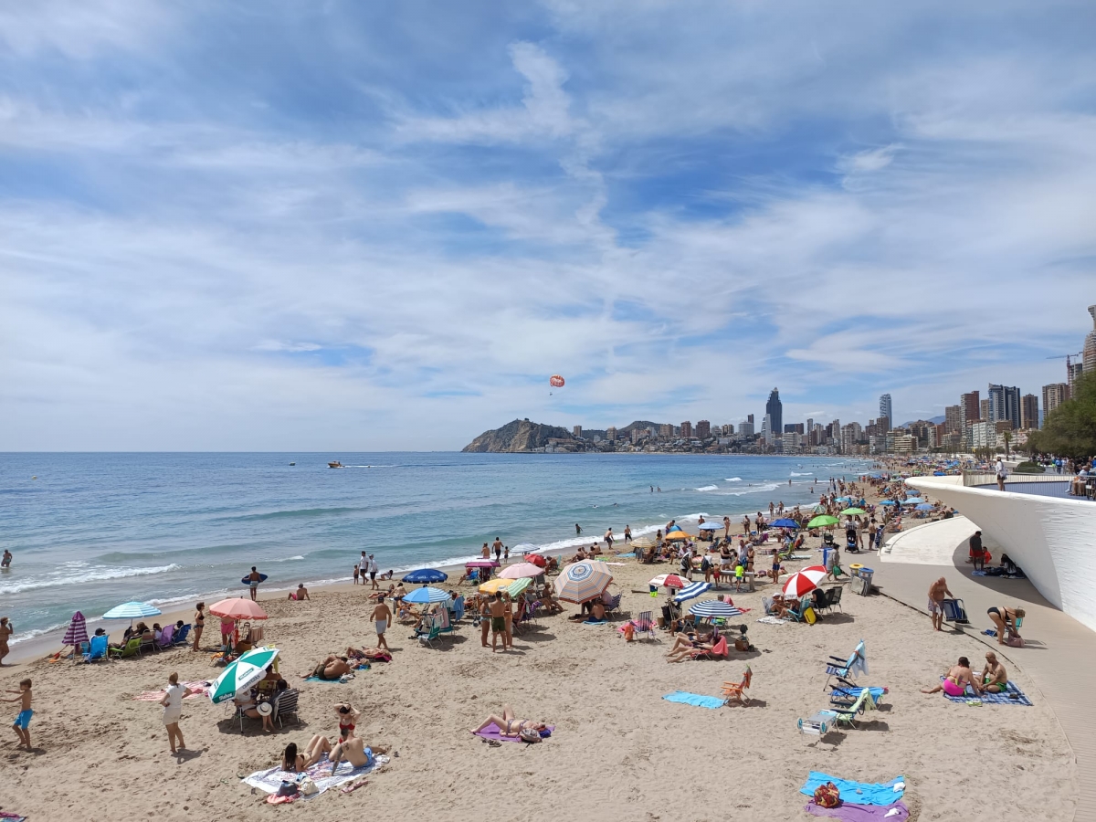 Los hoteles de Benidorm alcanzan una ocupación del 92% durante la Semana Santa