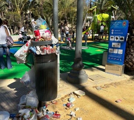 Compromís persiste con las críticas a la limpieza en Alicante y denuncia falta de personal