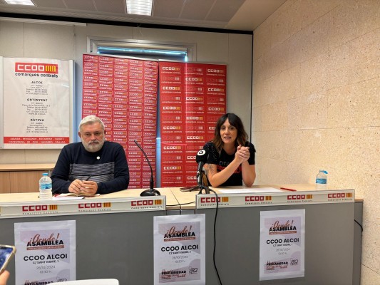 CCOO anuncia huelga en el textil si la patronal mantiene el bloqueo en salarios y jornadas