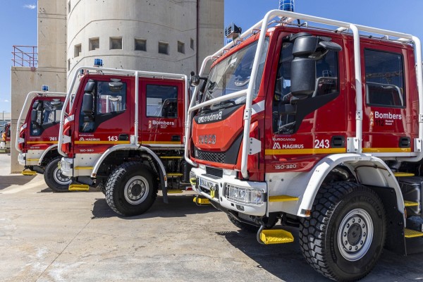 El Consorcio Provincial de Bomberos refuerza su flota de vehículos con diez nuevas autobombas