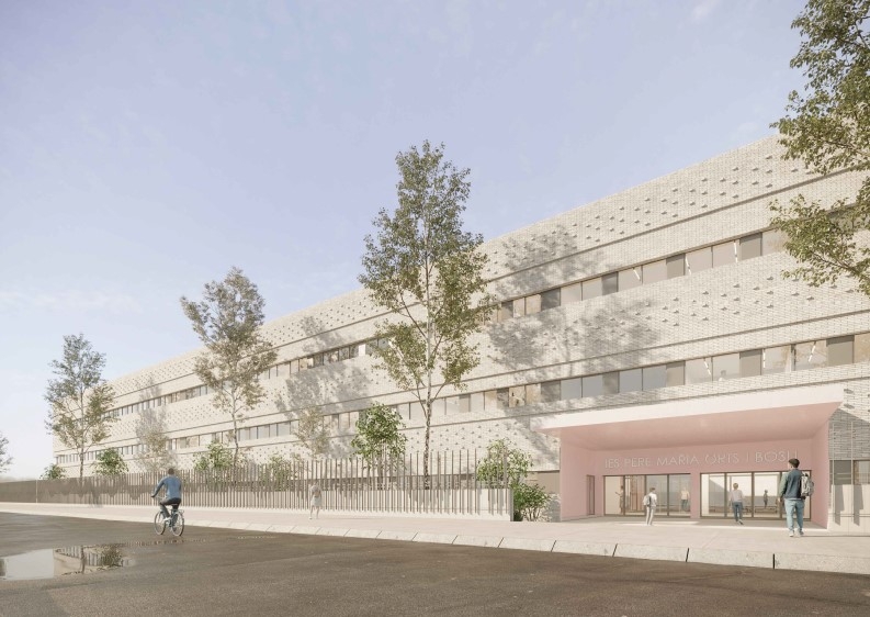 Recreación del nuevo edificio.