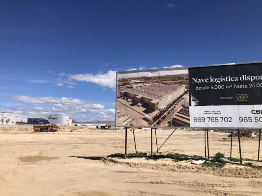 VGP activa la obra de su parque empresarial en Alicante con naves adaptables al cliente