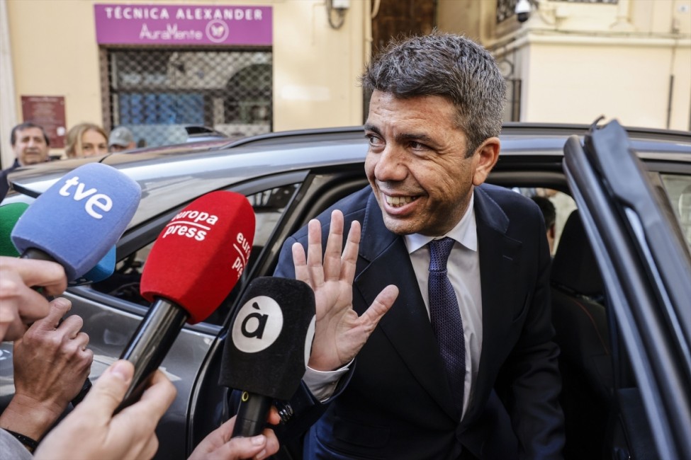 Carlos Mazón. - Foto: ROBER SOLSONA/EP