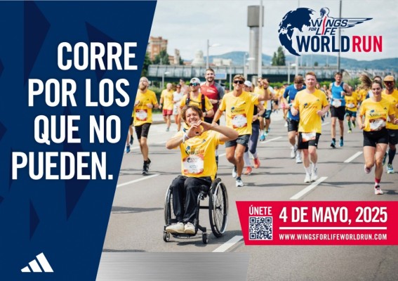 Únete a Wings for Life World Run: el 4 de mayo en Valencia corre por los que no pueden