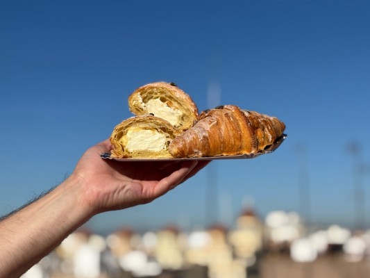 El croissant de mascarpone en Horno San Bartolomé