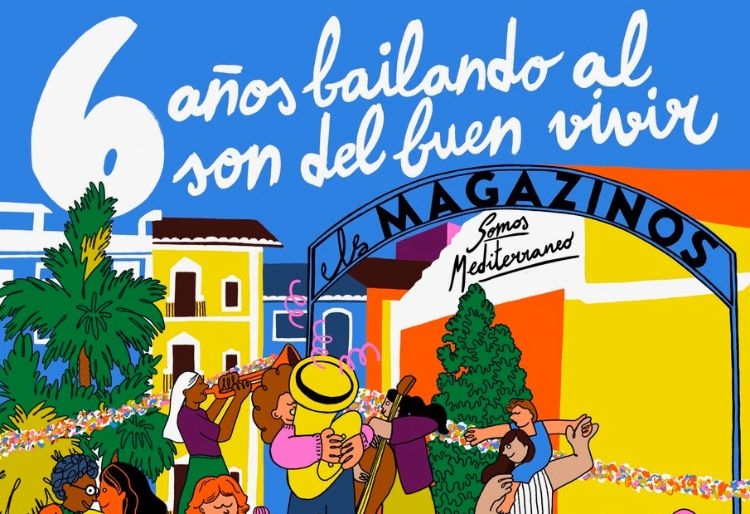 Els Magazinos celebra su sexto aniversario bailando al son del buen vivir