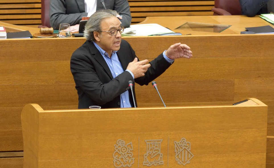 Manuel Mata, portavoz del Grupo Socialista en las Corts. CV - 
