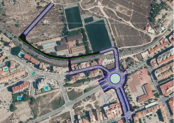 La Vila Joiosa proyecta un nuevo vial, una rotonda y carril bici para acceder al IES Marcos Zaragoza