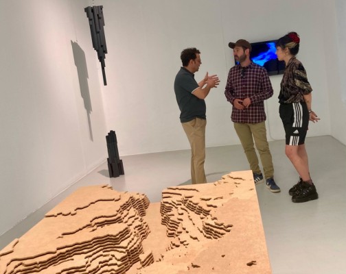 El artista Fran Pérez Rus explora el río como un organismo en continua transformación en el Centro Párraga de Murcia