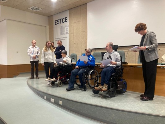 Estudiantes de Diseño y Desarrollo de la UJI crean nuevas canaletas para el deporte paralímpico boccia