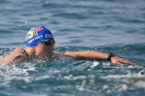 Ángela Martínez gana los 10 kilómetros de la Copa del Mundo de Aguas Abiertas en Ibiza