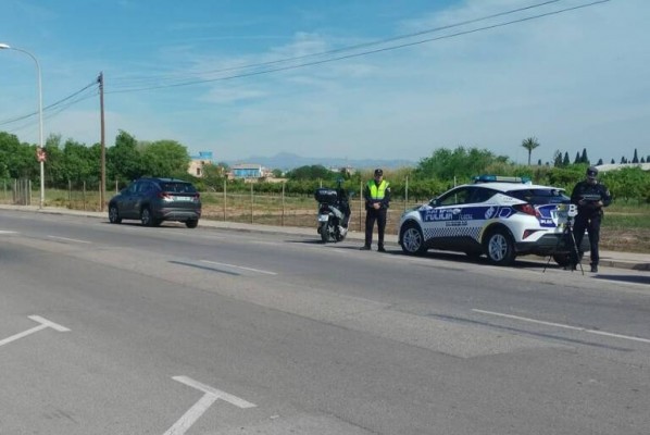 La Policia Local de Burriana realitzarà controls de velocitat en les vies urbanes
